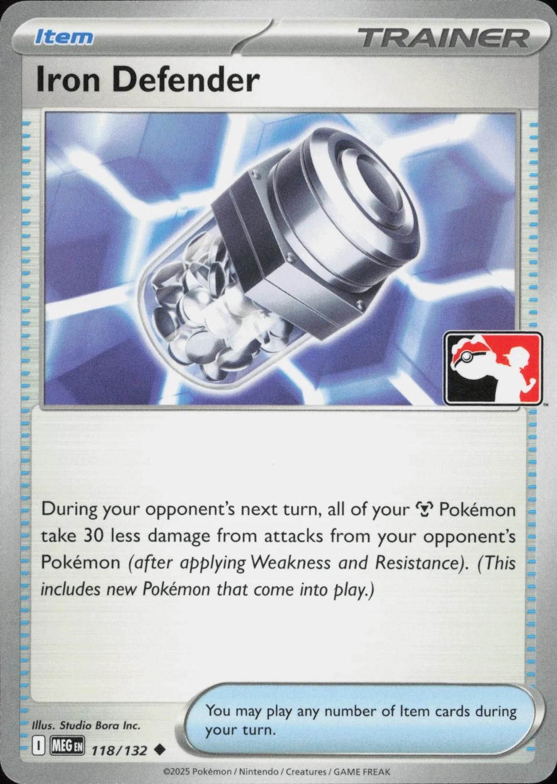 Mega Evolution Iron Defender [Prize-Pack] Pokémon card
